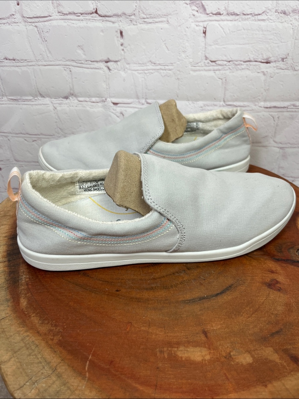 Vionic Beach Marshall Slip-On Sneakers Size 9.5
